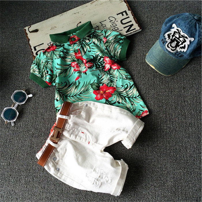 Navy Boys Set 2-7Y