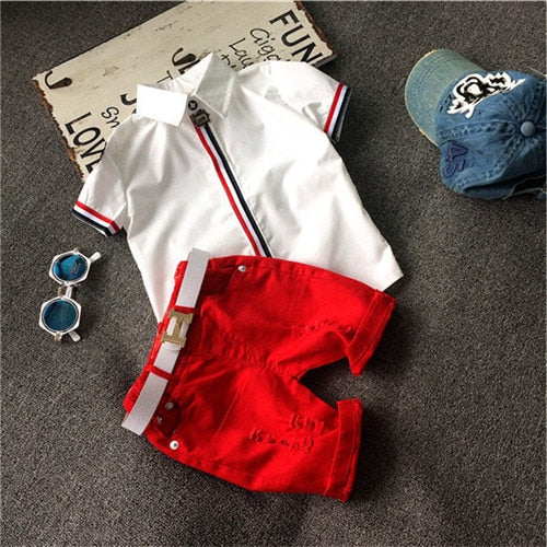 Navy Boys Set 2-7Y