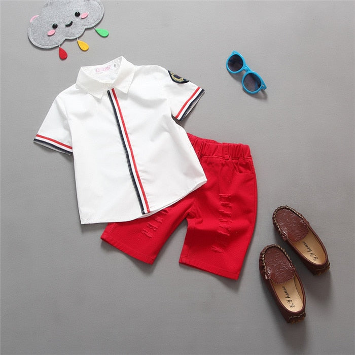 Navy Boys Set 2-7Y