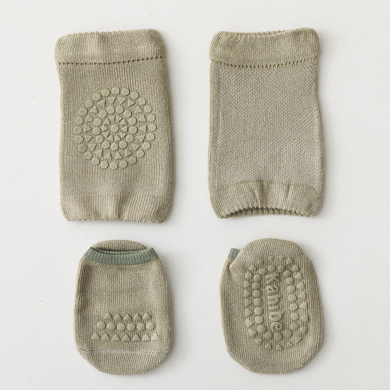 Knee Pad Socks Set - BabyOlivia