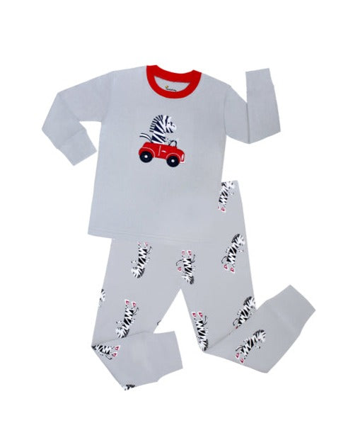 Children's Pure Cotton Zebra Pajama