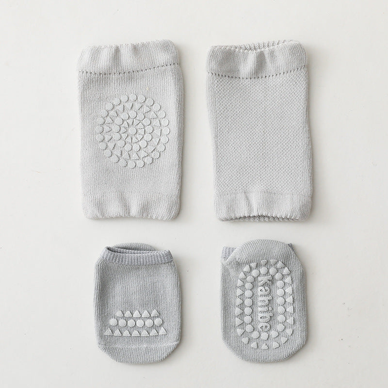 Knee Pad Socks Set - BabyOlivia