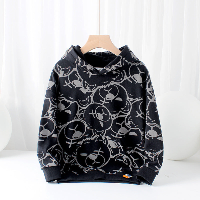 New Hooded Sweater Middle Aged Children