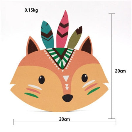 Wooden Animal Room Decoration