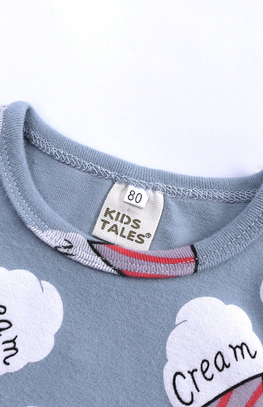 Children's Knitted Cotton Pajama