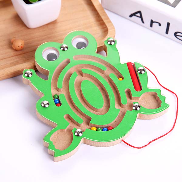 Montessori Wooden Labyrinth Toy - BabyOlivia