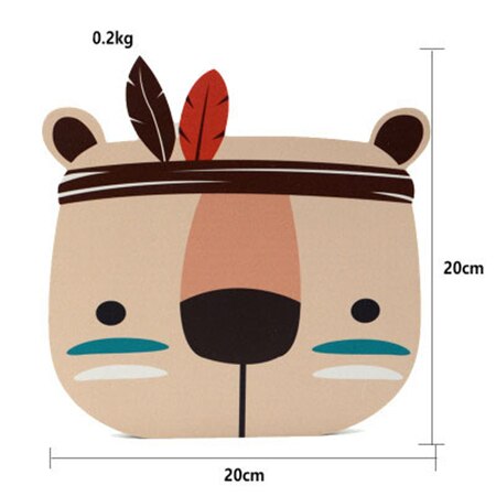 Wooden Animal Room Decoration