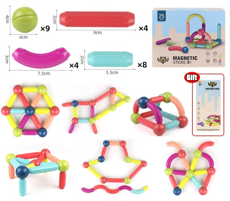 Big Size Magnetic Stick Building Blocks