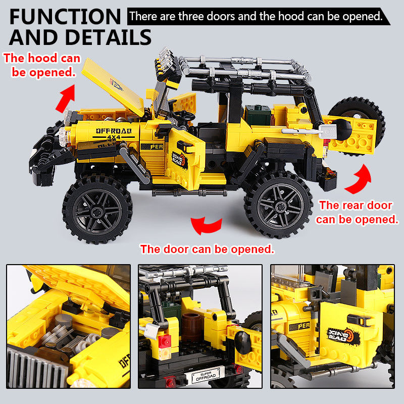 Super Truck Building Blocks Toy