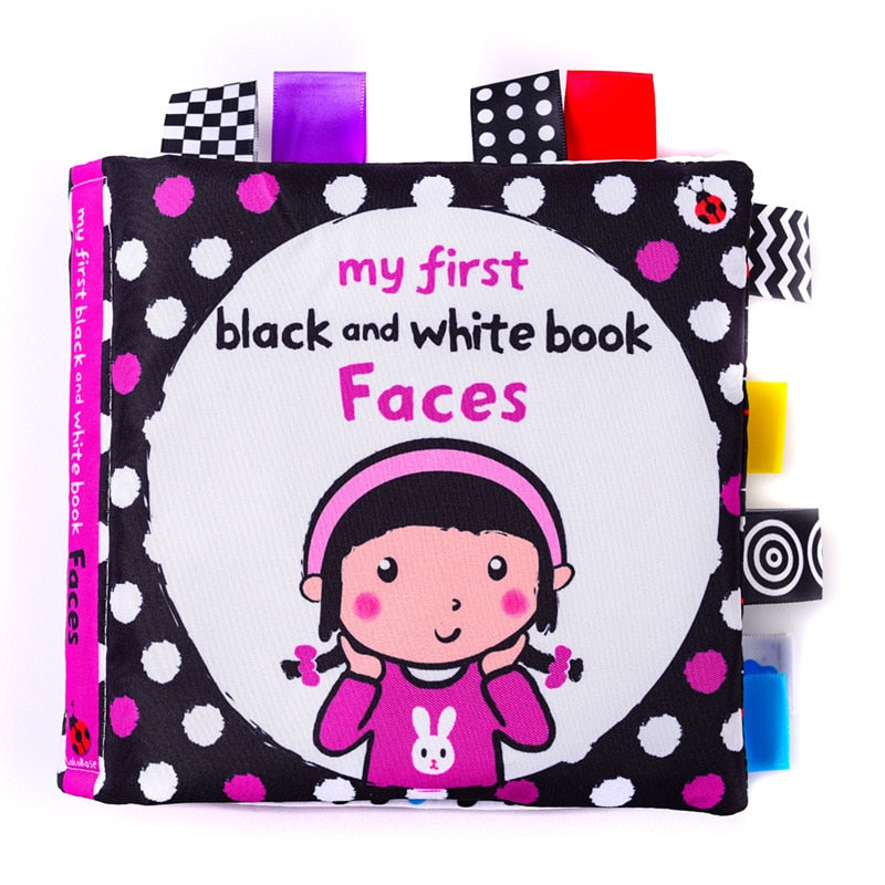 Black & White Baby Quiet Book - BabyOlivia