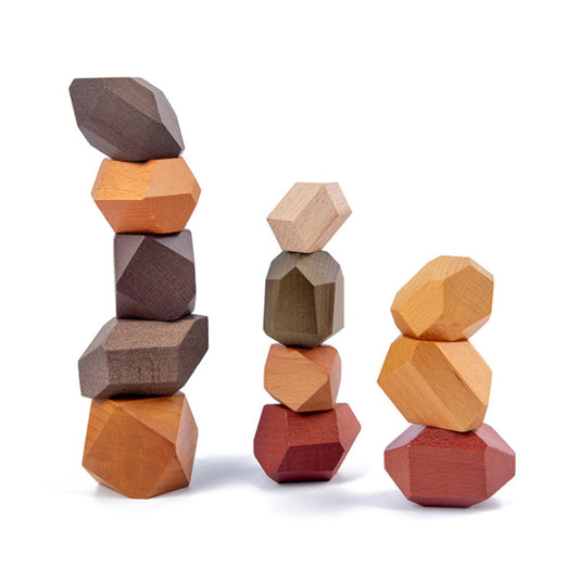Fun & Colorful Building Blocks With Stones