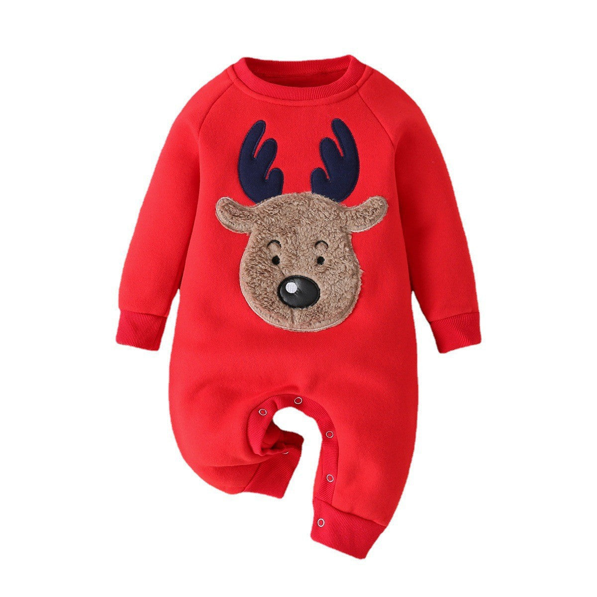 Christmas Baby Festiv Romper - BabyOlivia