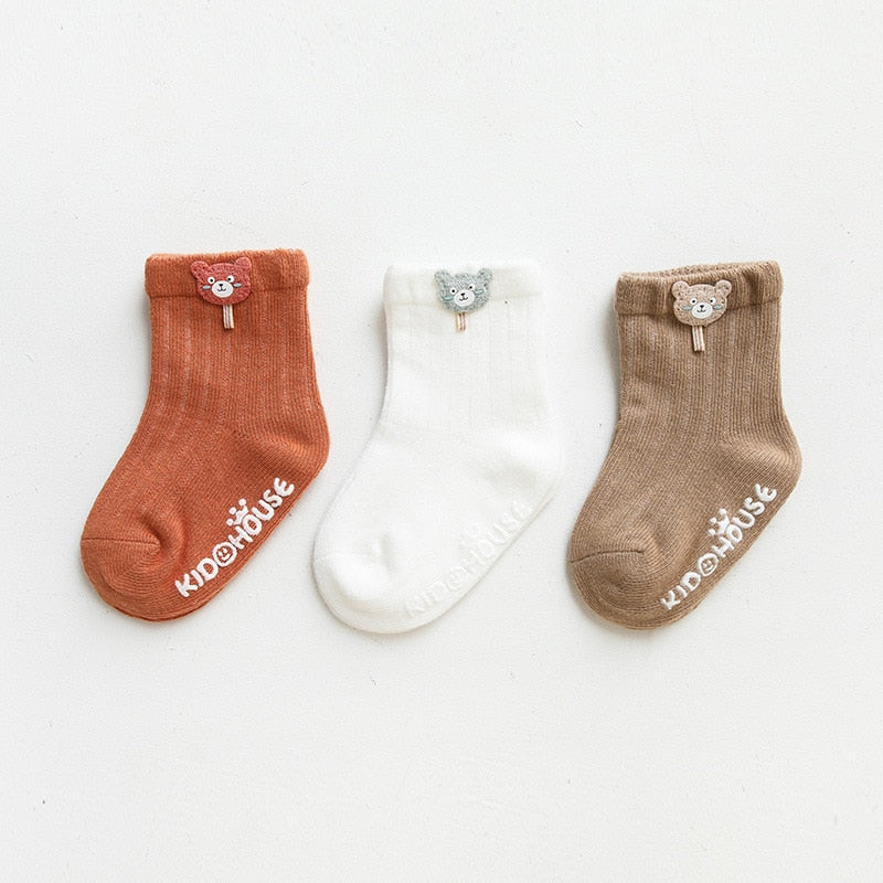3 Pairs/Lot Baby Socks