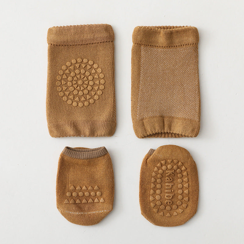 Knee Pad Socks Set - BabyOlivia