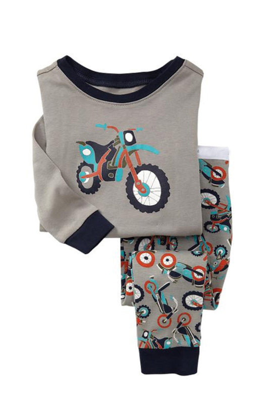 Children's Cotton Motorcycle Pajama