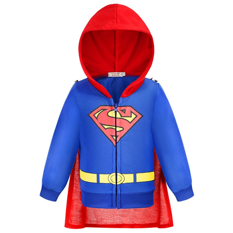 Boys Hero Hoodies - BabyOlivia