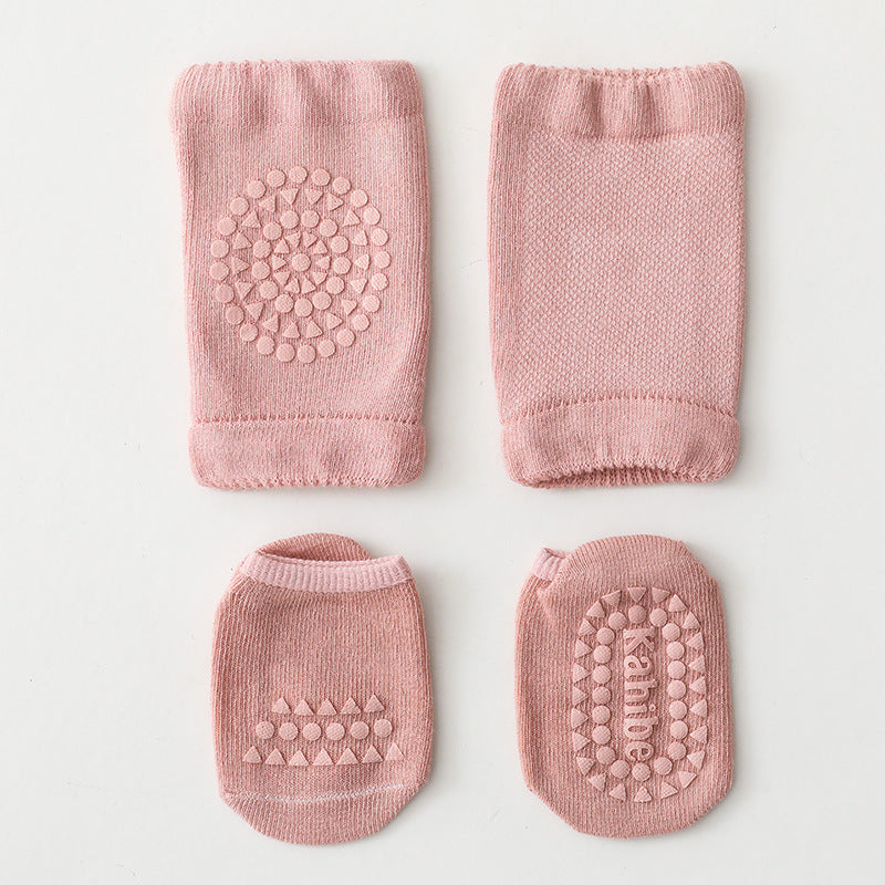 Knee Pad Socks Set - BabyOlivia