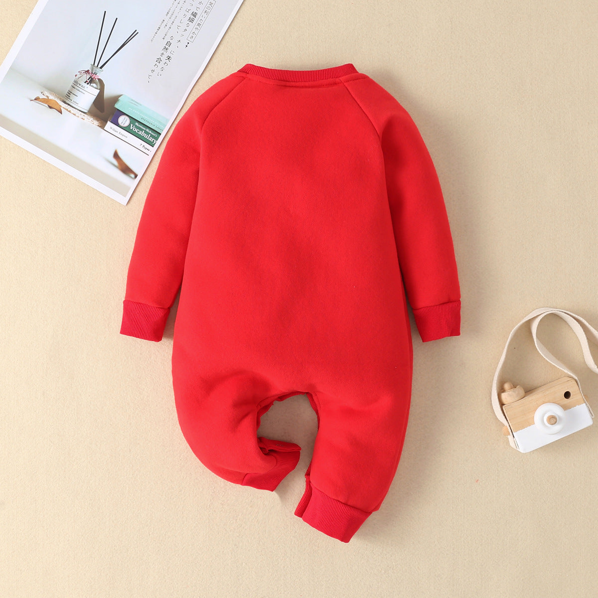 Christmas Baby Festiv Romper - BabyOlivia