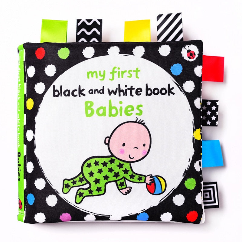 Black & White Baby Quiet Book - BabyOlivia