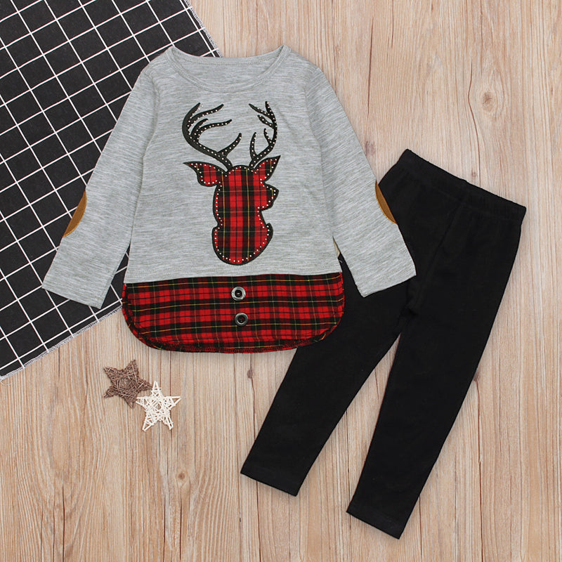 Girl T-shirt + Long Pants - BabyOlivia