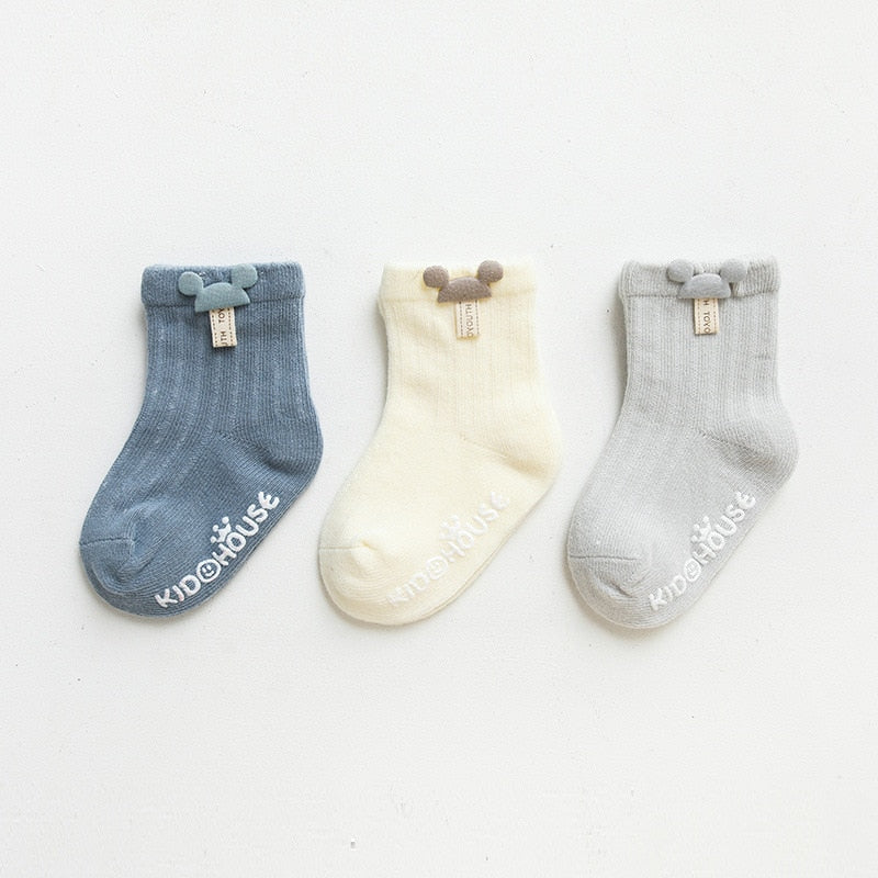 3 Pairs/Lot Baby Socks