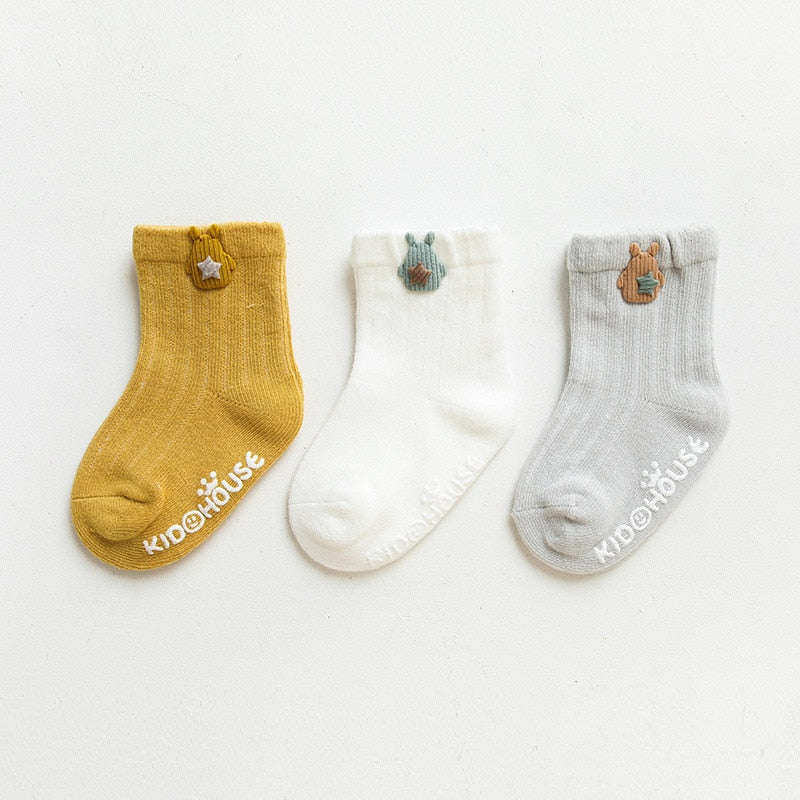 3 Pairs/Lot Baby Socks