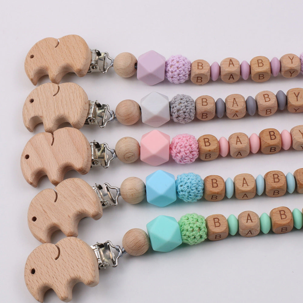 Silicone pacifier chain - BabyOlivia