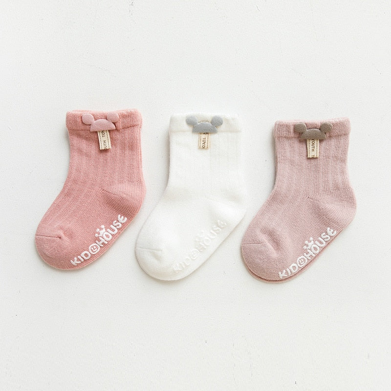 3 Pairs/Lot Baby Socks