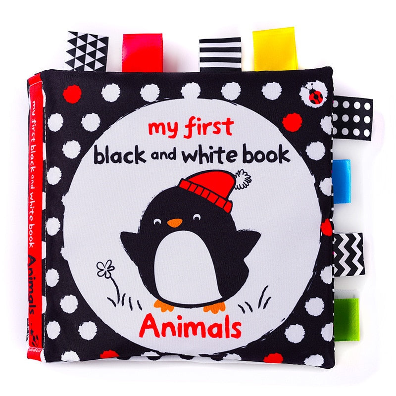 Black & White Baby Quiet Book - BabyOlivia
