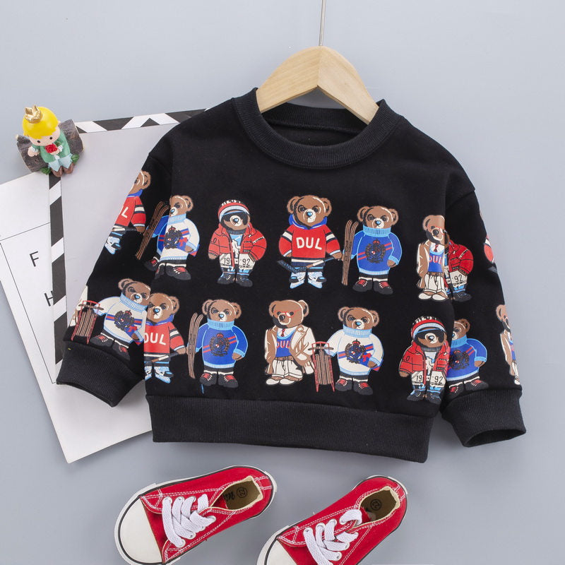 London Bear Sweater For Boys 9M-5Y