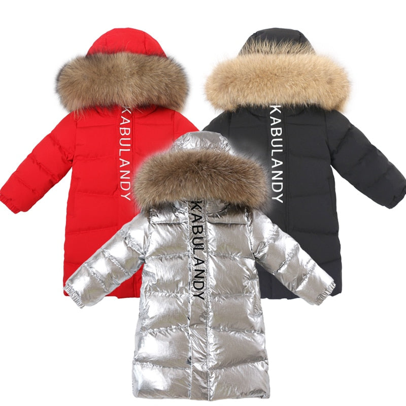 Premium Winter Coat With Faux Fur 2-10Y