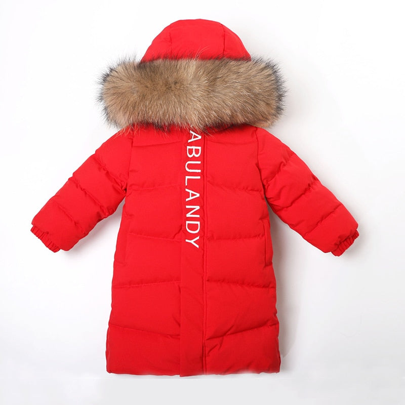 Premium Winter Coat With Faux Fur 2-10Y