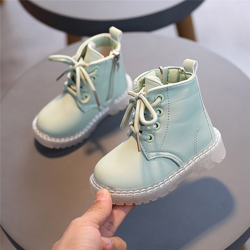 Fashion Leather Martin Boots