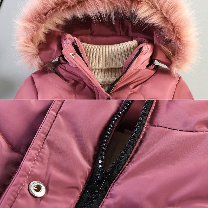 Winter Coat For Girls 4-10Y