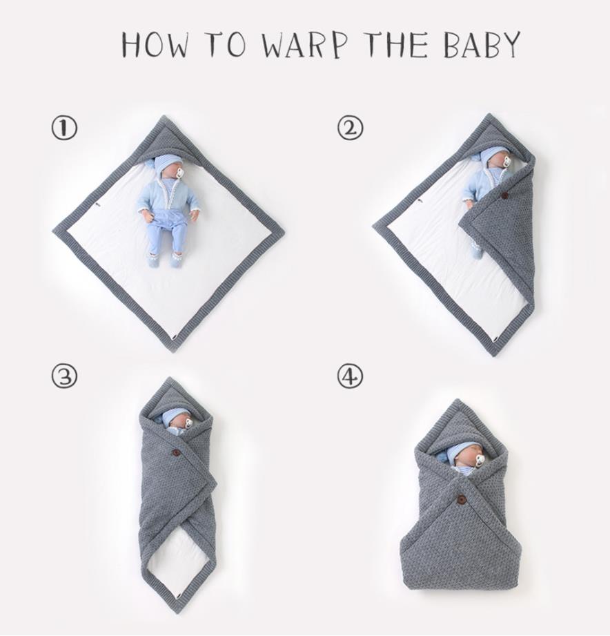 Winter Baby Knitted Sleeping Sack