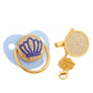 Baby Pacifier with Rhinestone BPA Free Silicone
