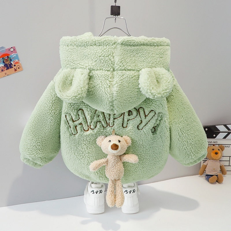 Winter Bear Baby Coat 3M-4Y