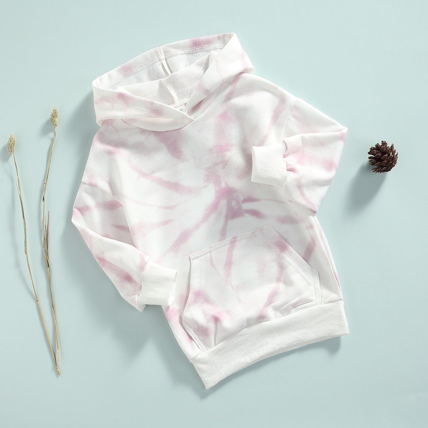 Baby Girl Hoodie Dress Tie-Dye 1-5Y