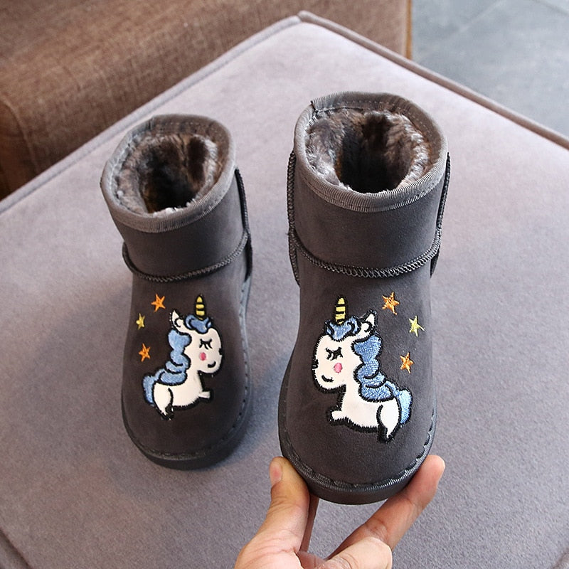 Winter Boots Unicorn
