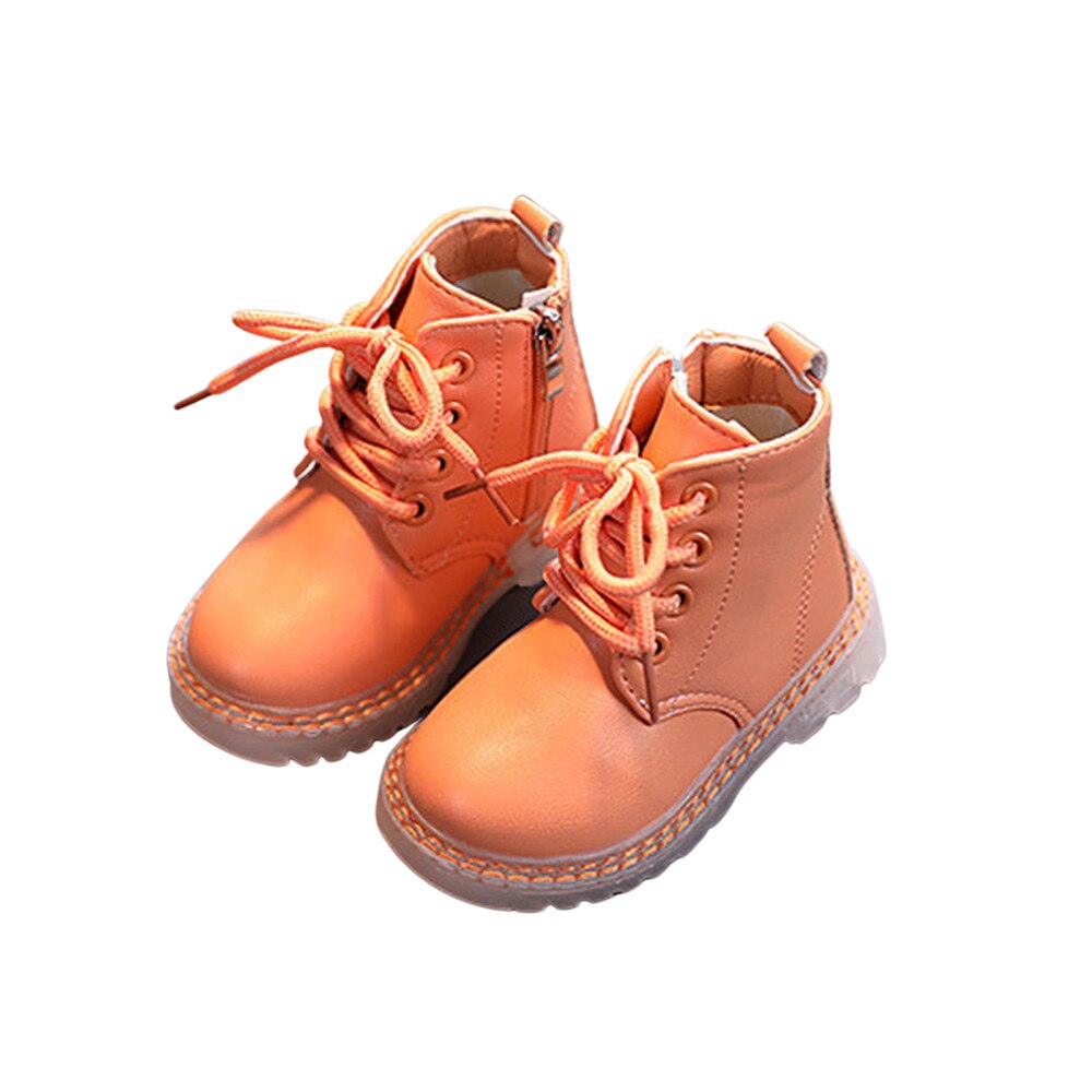 Fashion Leather Martin Boots