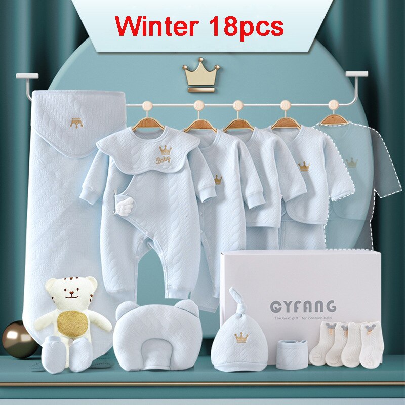 15/17/18/20 - Piece Royal Newborn Set