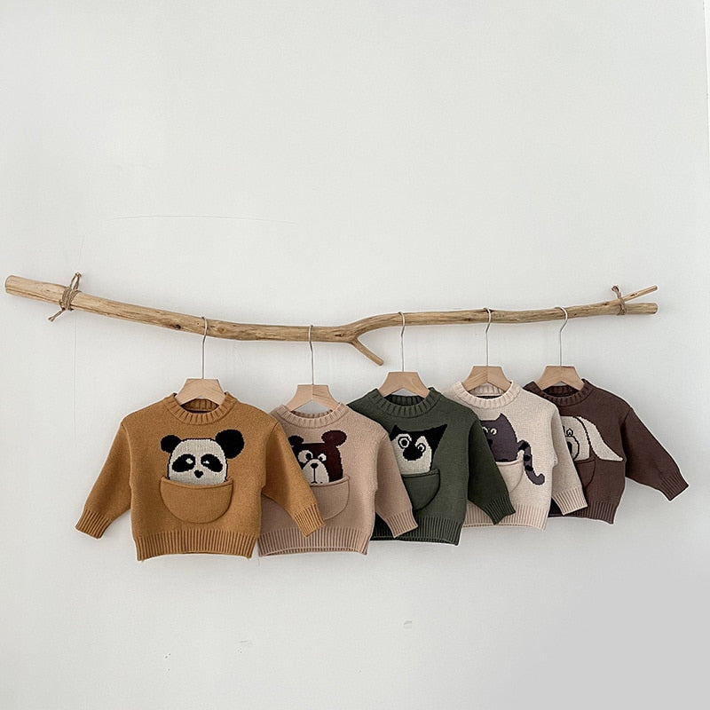 Cute Children's Knit Sweater