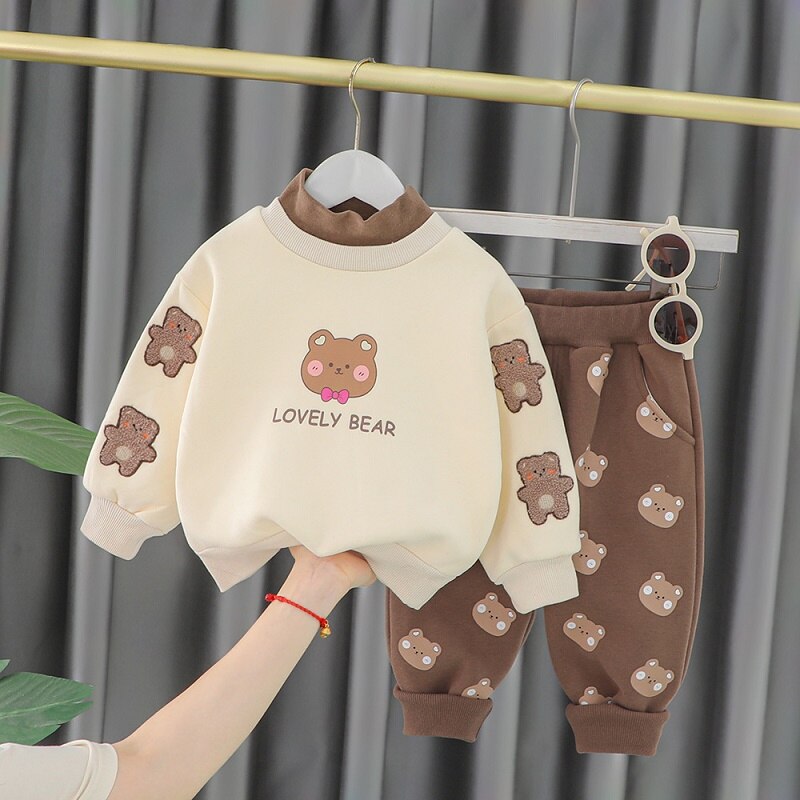 Boy's Bear Two-piece Set 3M-4Y