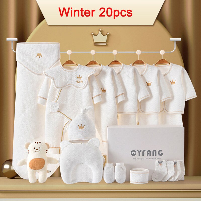 15/17/18/20 - Piece Royal Newborn Set