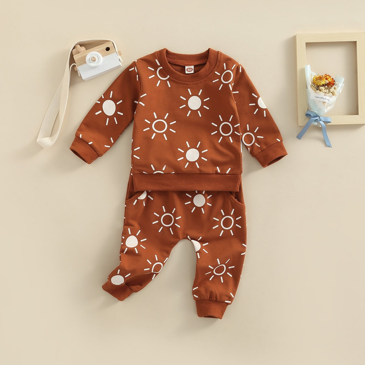 Toddler Newborn Infant Baby Boy Girl Clothes Set