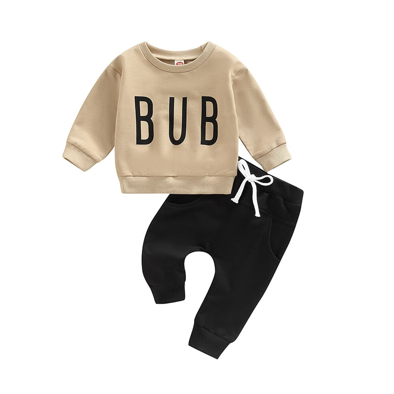 2pcs Set Sweater & Pants For Boys 6M-3Y