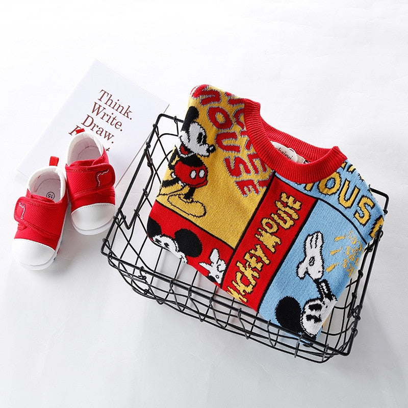 Disney Mickey Mouse Knitted Sweater