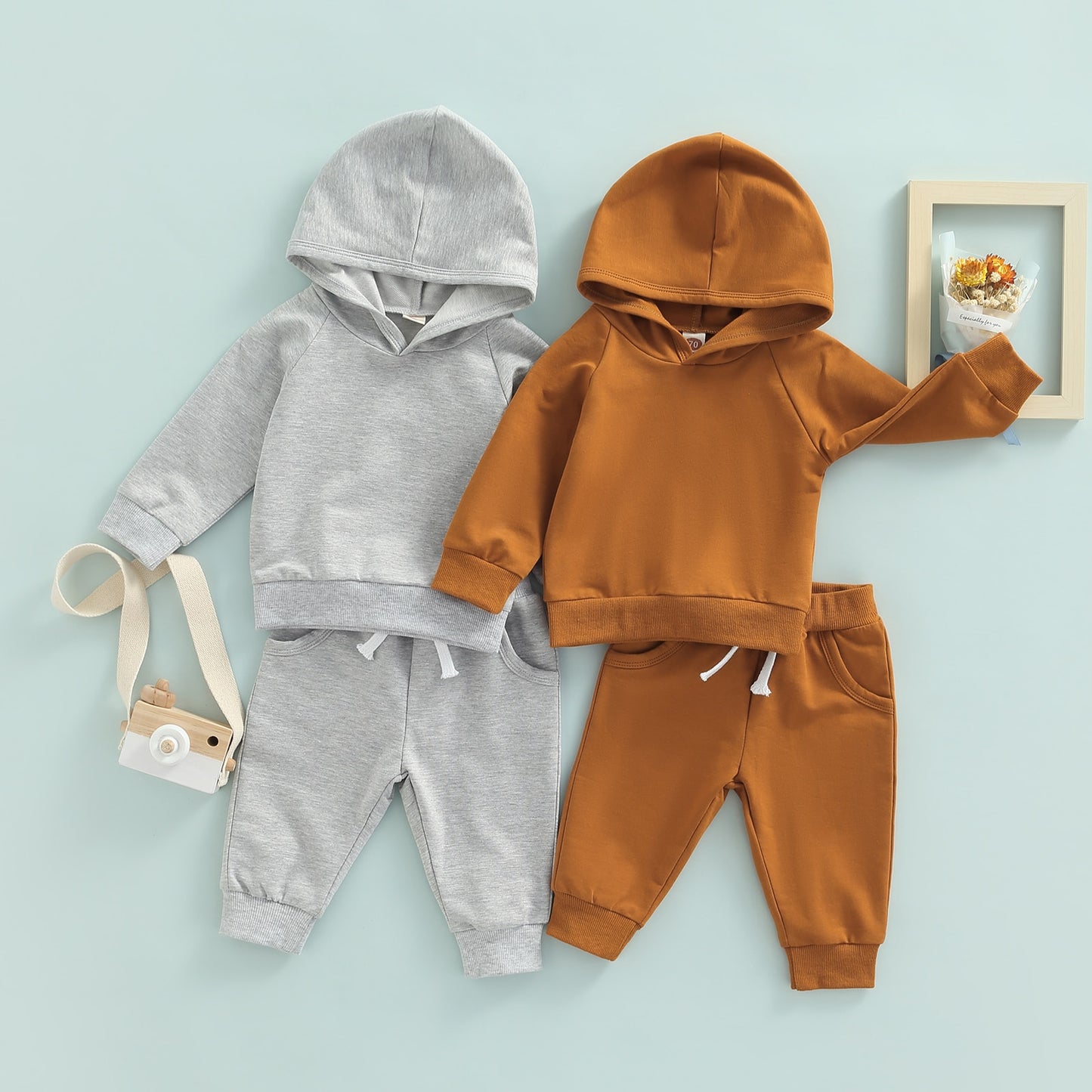 Infant Toddler Baby Kid Girls Boys Tracksuit Set
