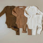 Newborn Set Knitted Soft Romper + Pants