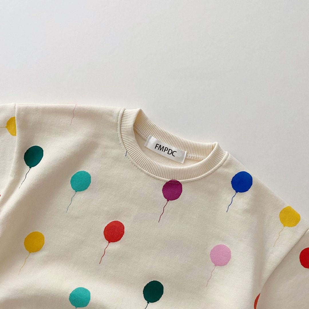 Baby Boys Girls Long-sleeved Cotton Sweater + Pants